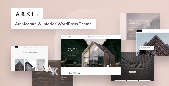 Arki - Architecture WordPress Logo
